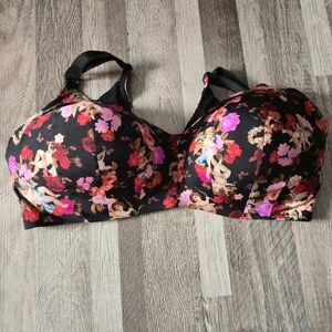 Torrid Dream Wire-Free 360 Back Smoothing Bra 42DDD Cherub Coquette NWOT